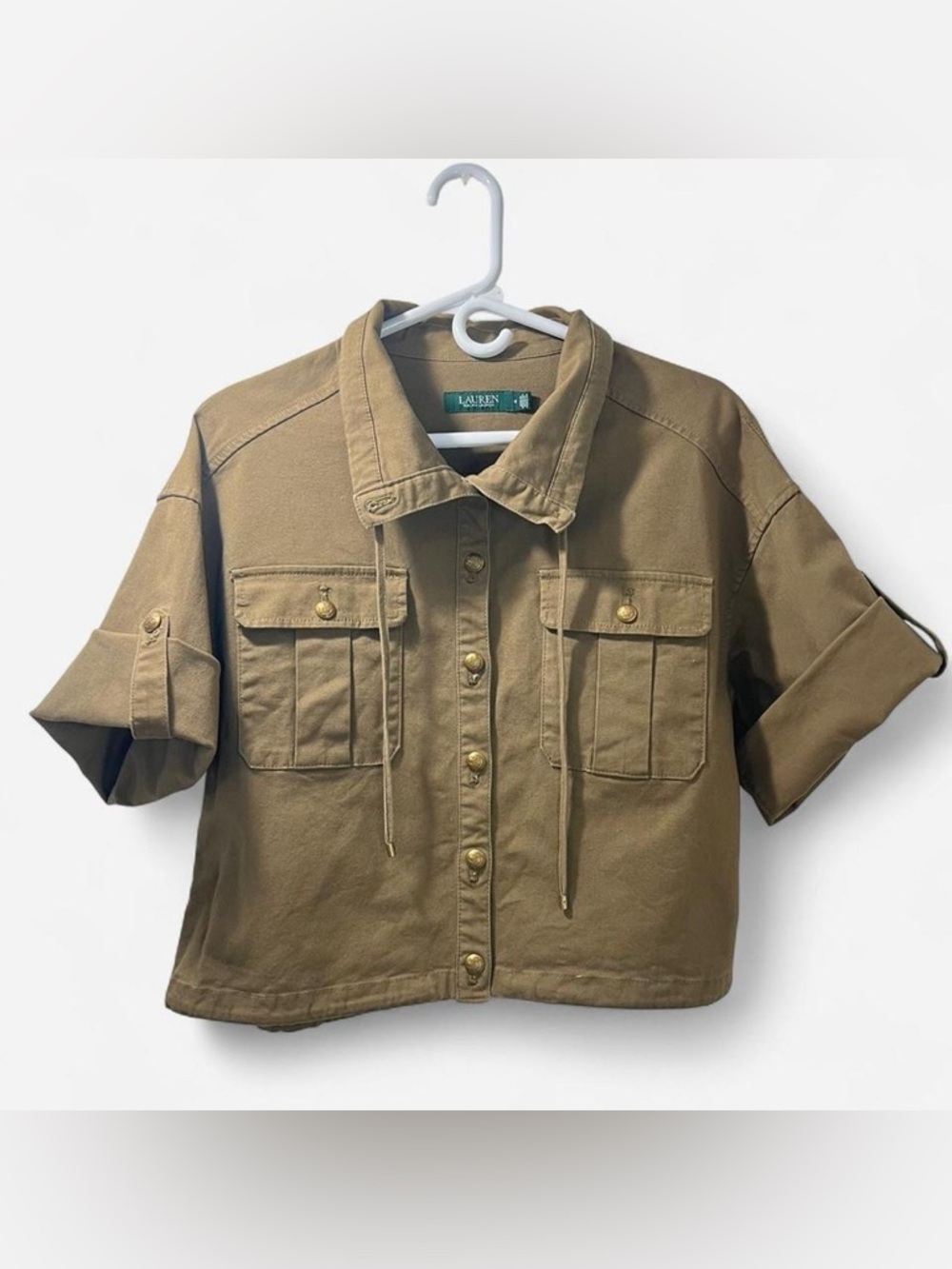 Ralph Lauren Olive Jacket Size 8